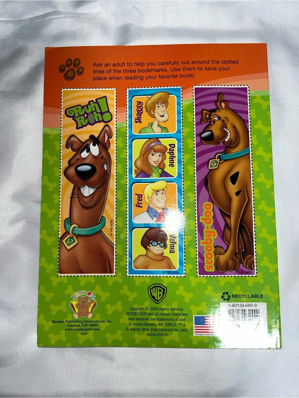 Scooby-Doo Jumbo Coloring & Activity Book 2008 Hanna-Barbera Kids Cartoon